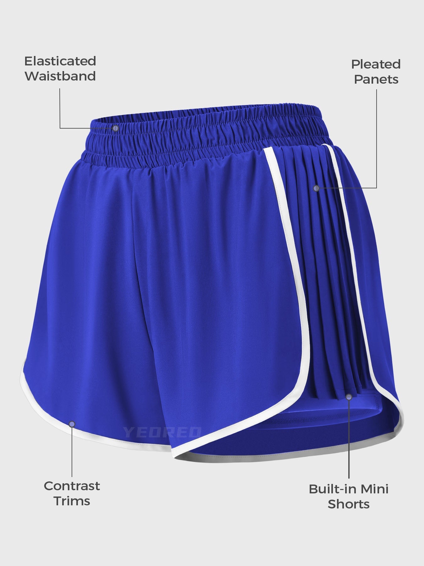 Yeoreo Skylari Pleated Mini Skorts
