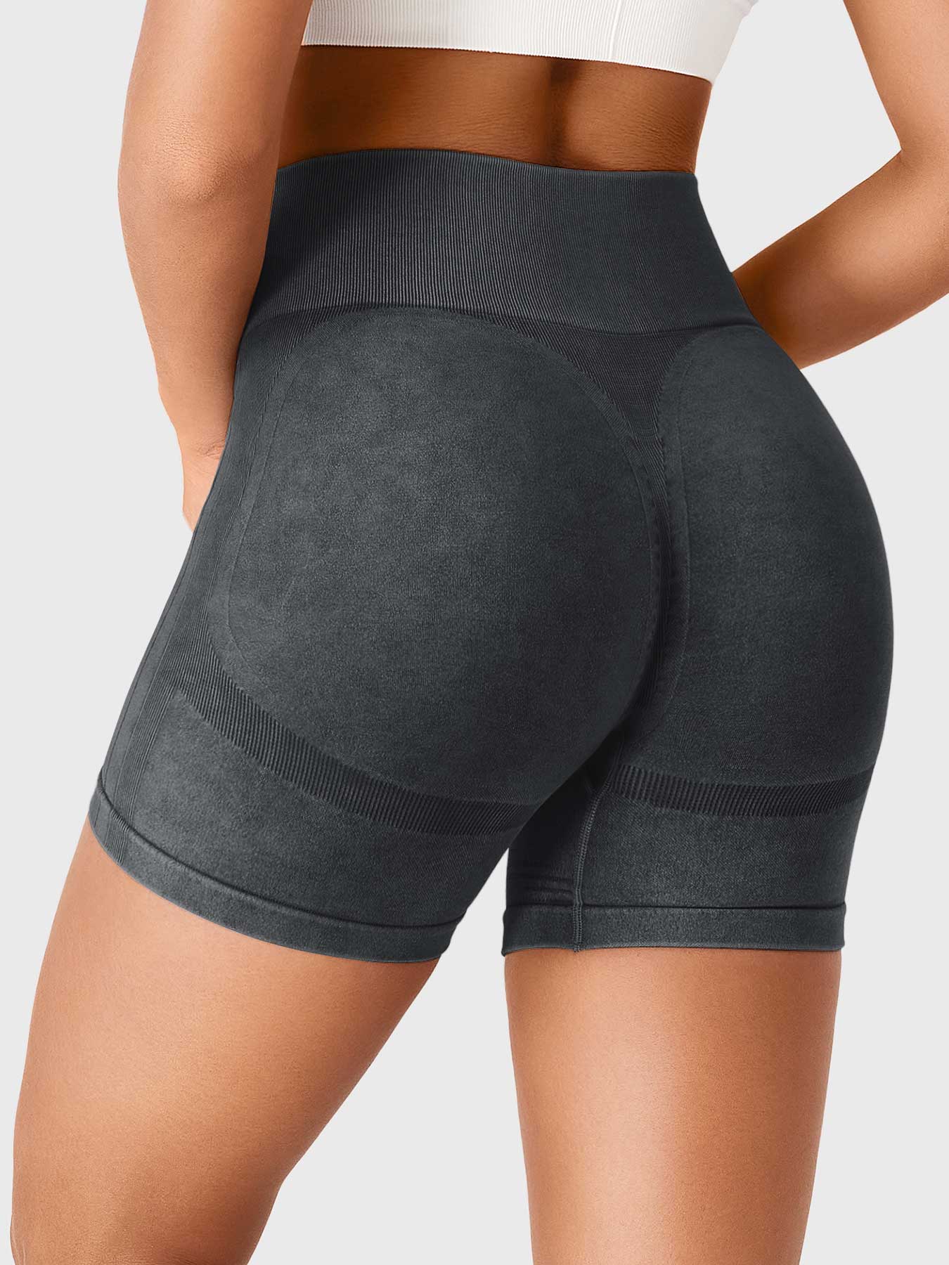 Yeoreo Lilliean Faux Denim Seamless Shorts