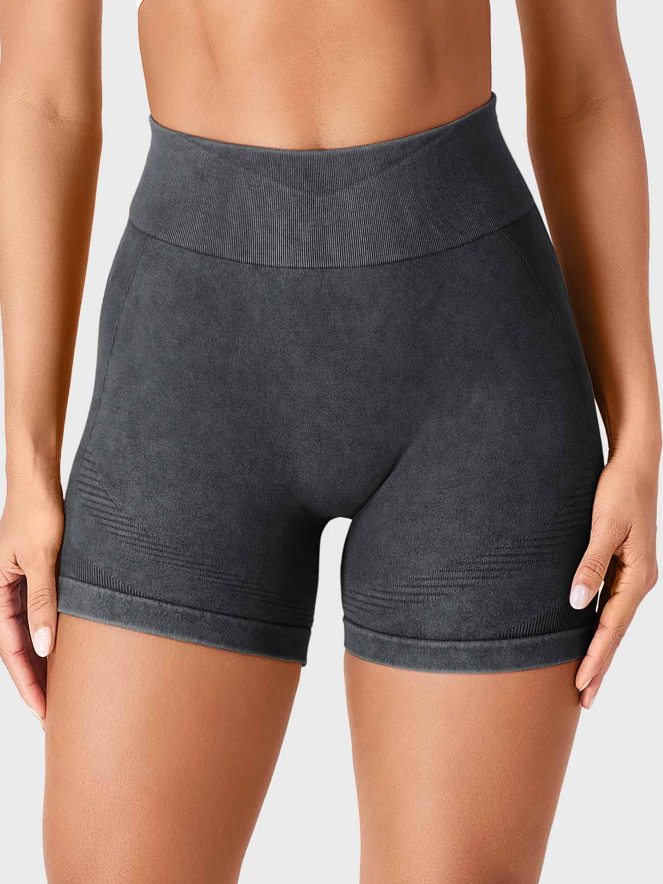 Yeoreo Lilliean Faux Denim Seamless Shorts
