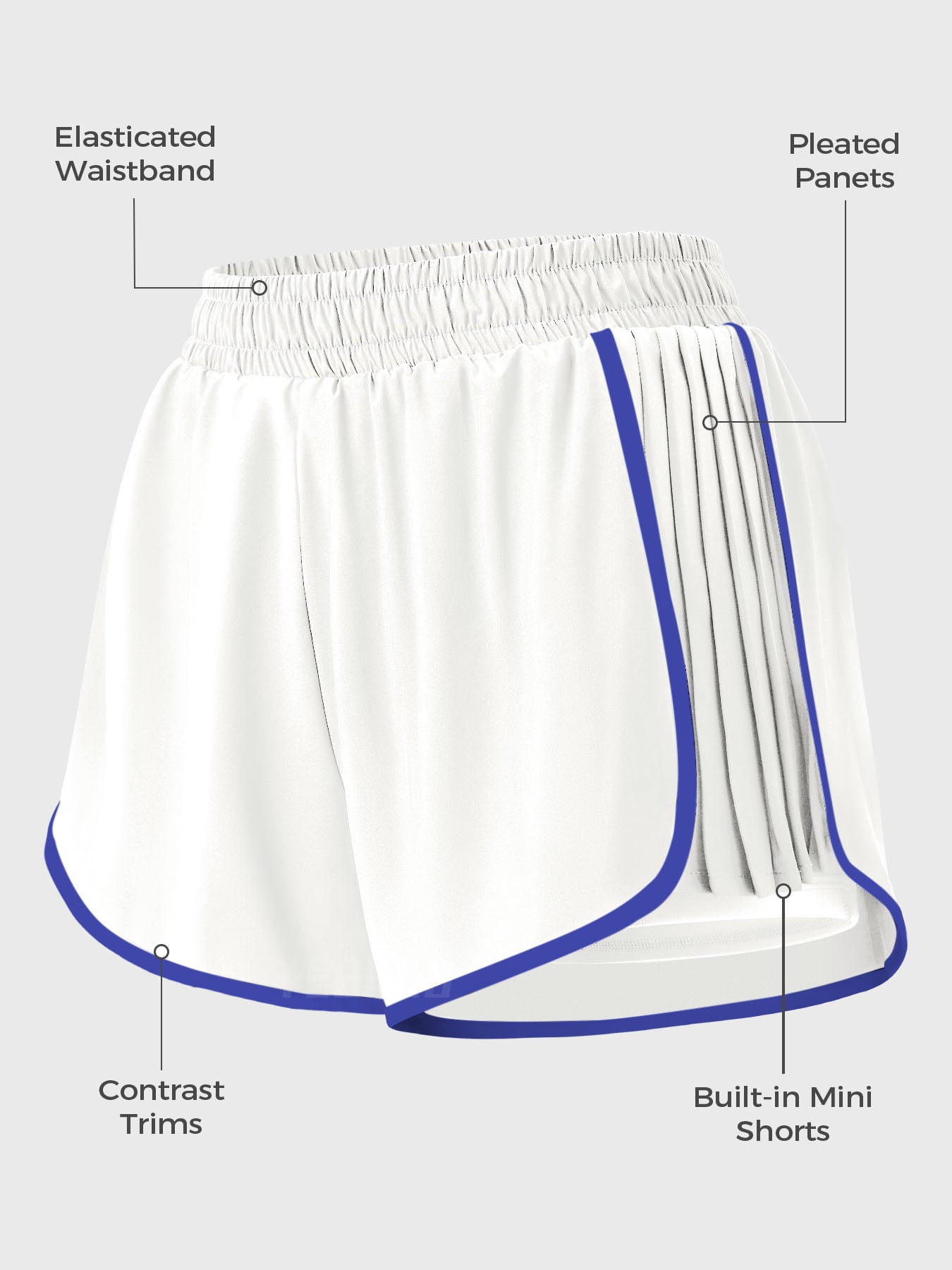 Yeoreo Skylari Pleated Mini Skorts