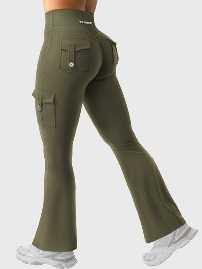 Yeoreo Hedda 28" CoreFlex Flared Leggings