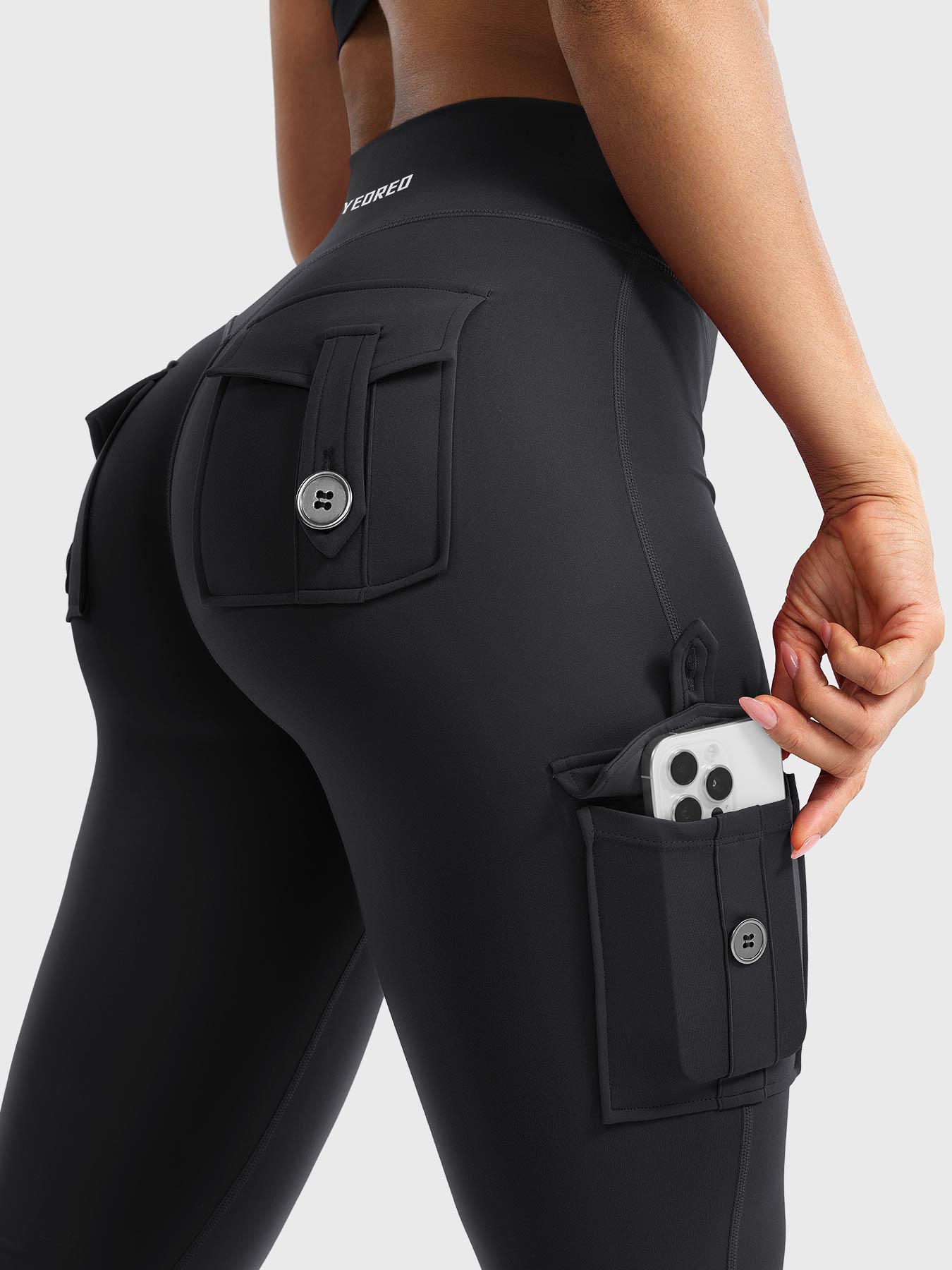 Yeoreo Hedda 28" CoreFlex Flared Leggings