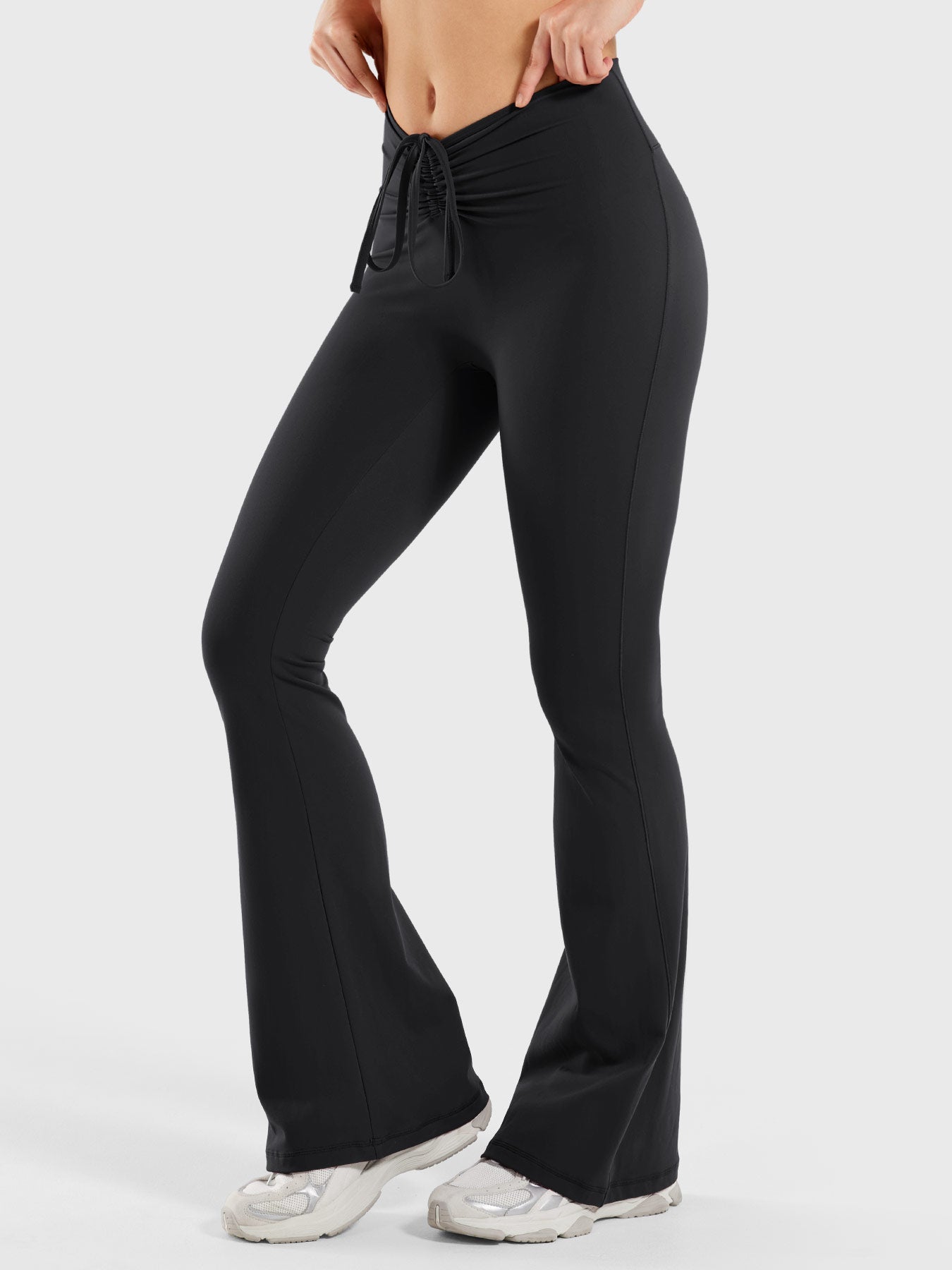 Yeoreo Ericane Drawstring Flare Leggings