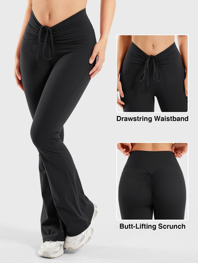 Yeoreo Ericane Drawstring Flare Leggings