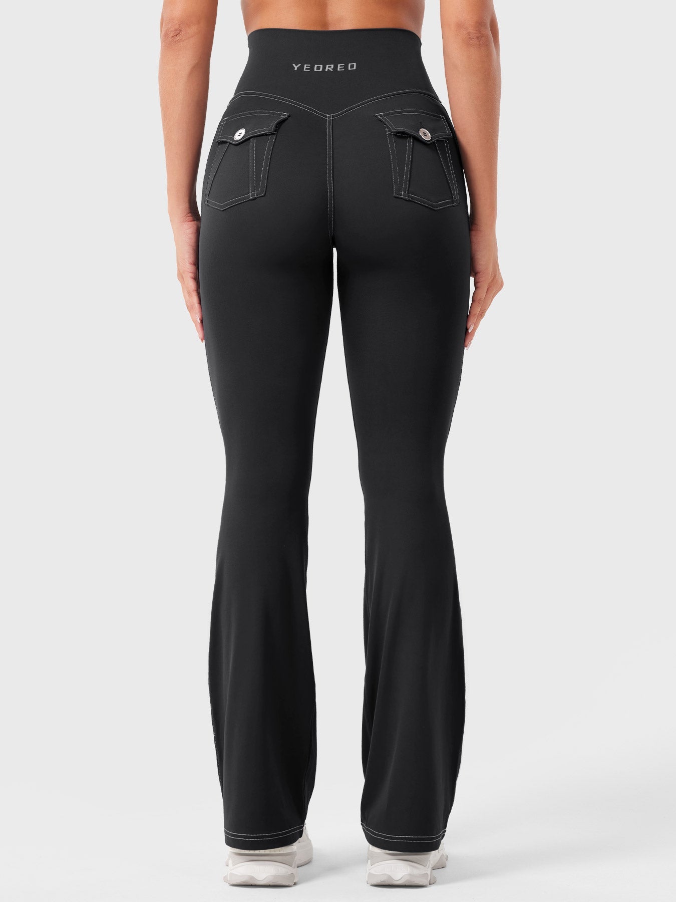 Yeoreo Bernicy CoreFlex Faux Denim Flared Leggings