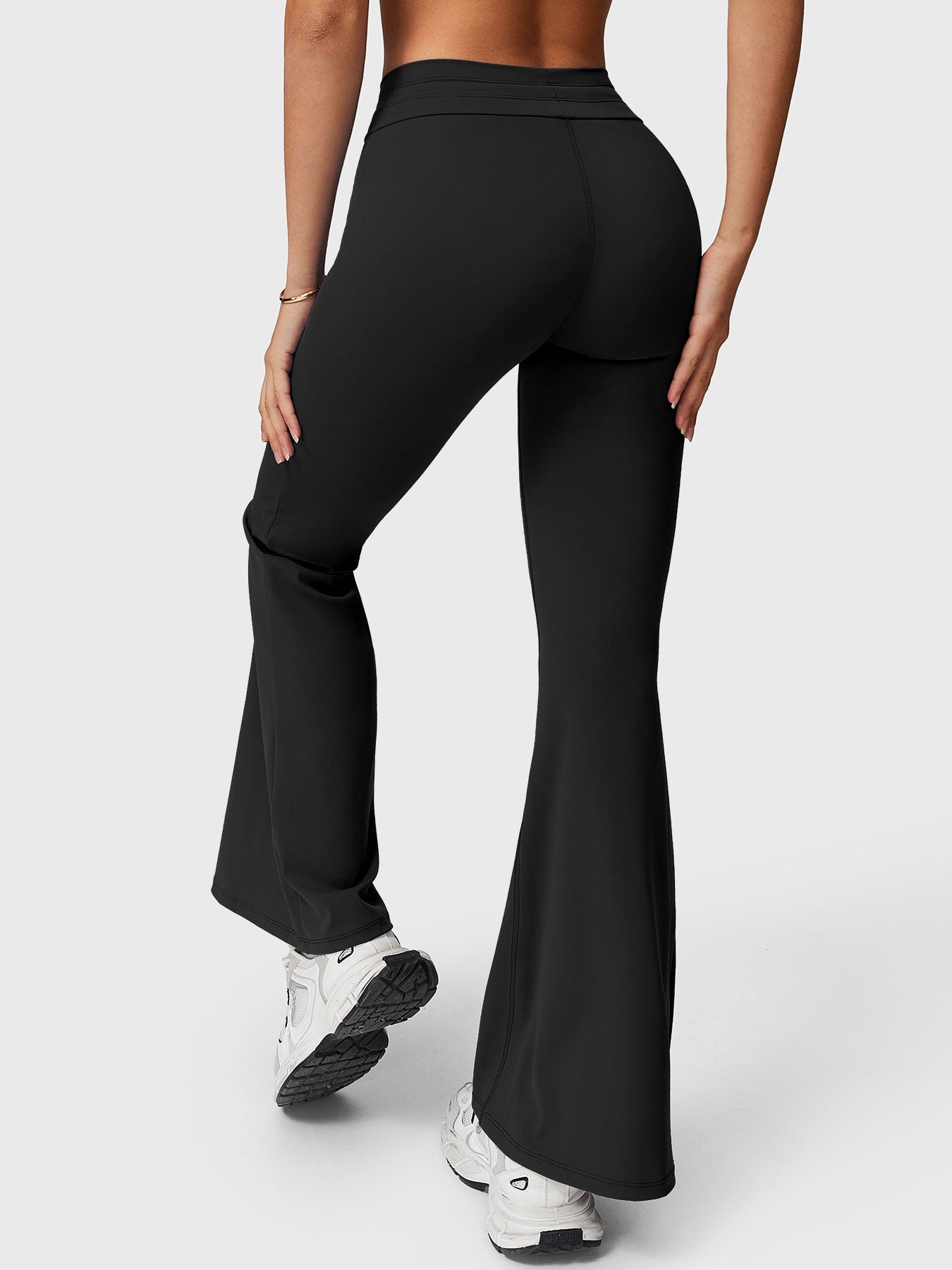 Yeoreo Alison Drawstring Flare Leggings