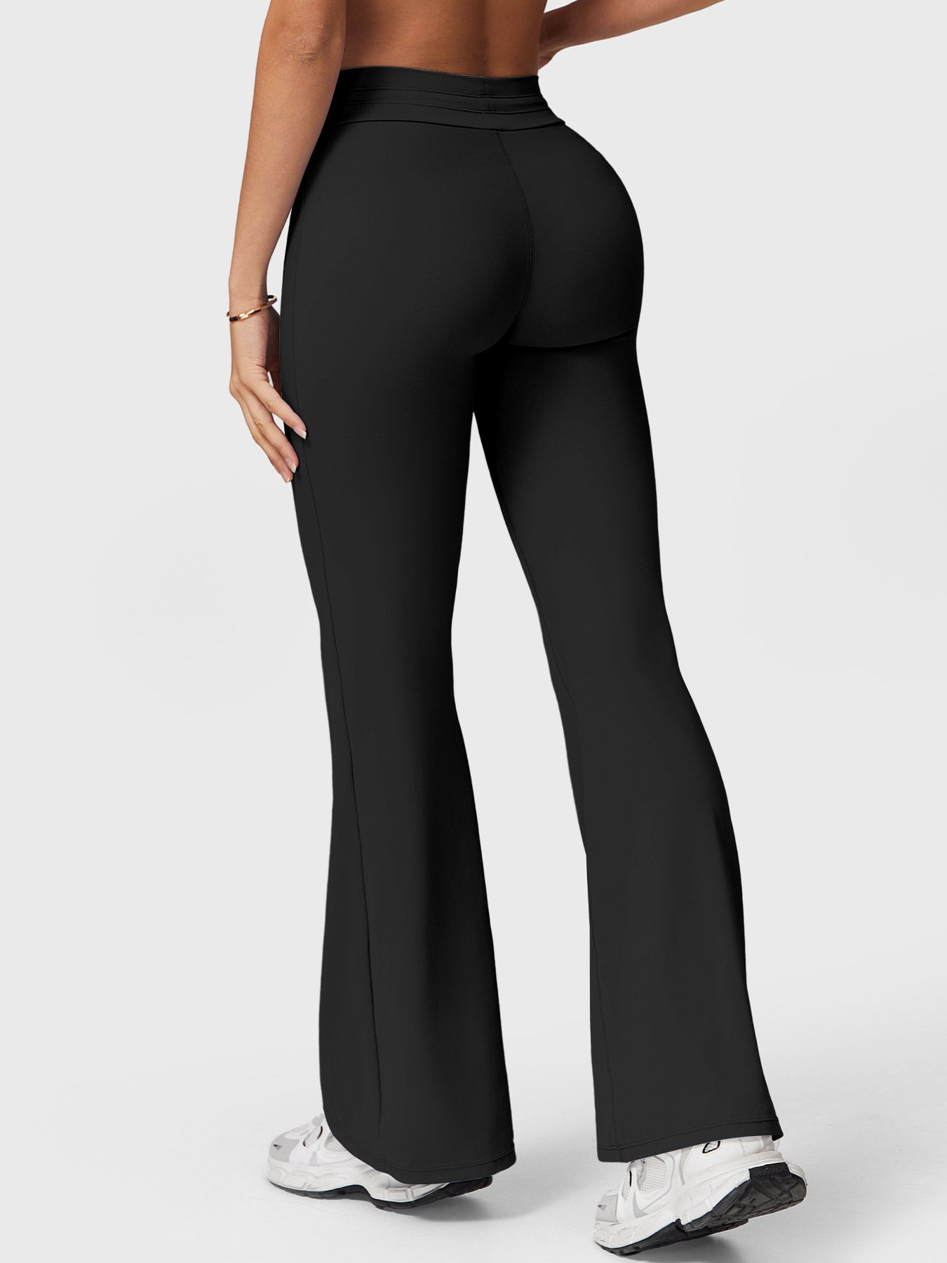 Yeoreo Alison Drawstring Flare Leggings