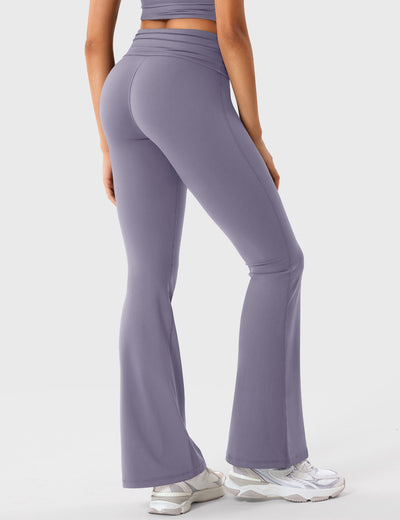 Yeoreo Romola Fold Over Flare Leggings