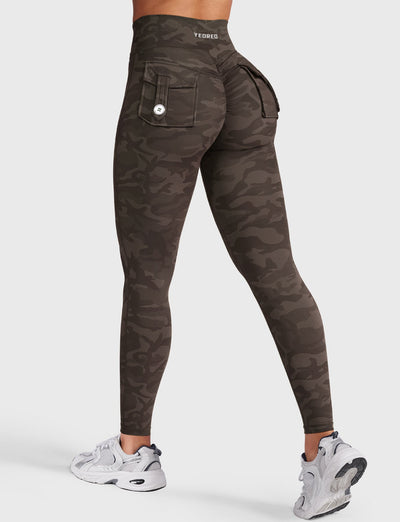 Yeoreo Charm Camouflage Leggings