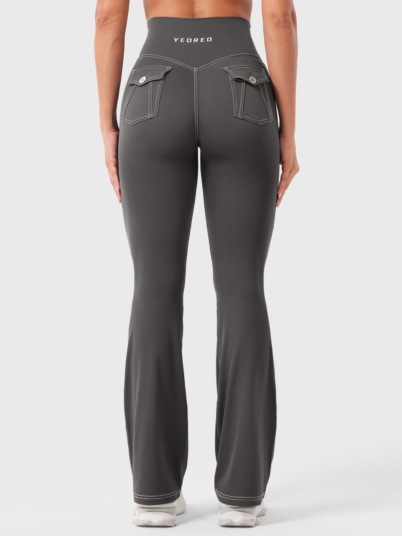 Yeoreo Bernicy CoreFlex Faux Denim Flared Leggings