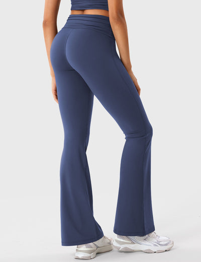 Yeoreo Romola Fold Over Flare Leggings