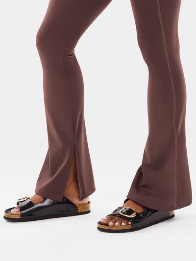 Yeoreo Nasreen Flare Split Hem Leggings