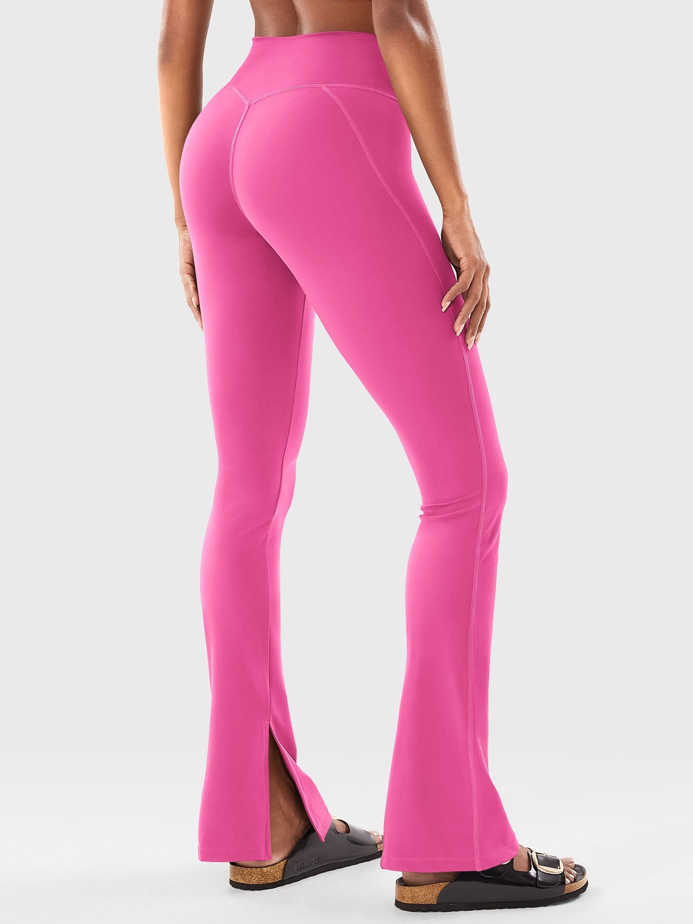 Yeoreo Nasreen Flare Split Hem Leggings