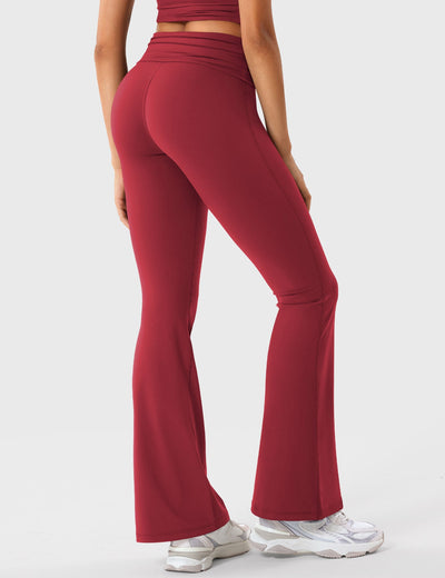 Yeoreo Romola Fold Over Flare Leggings