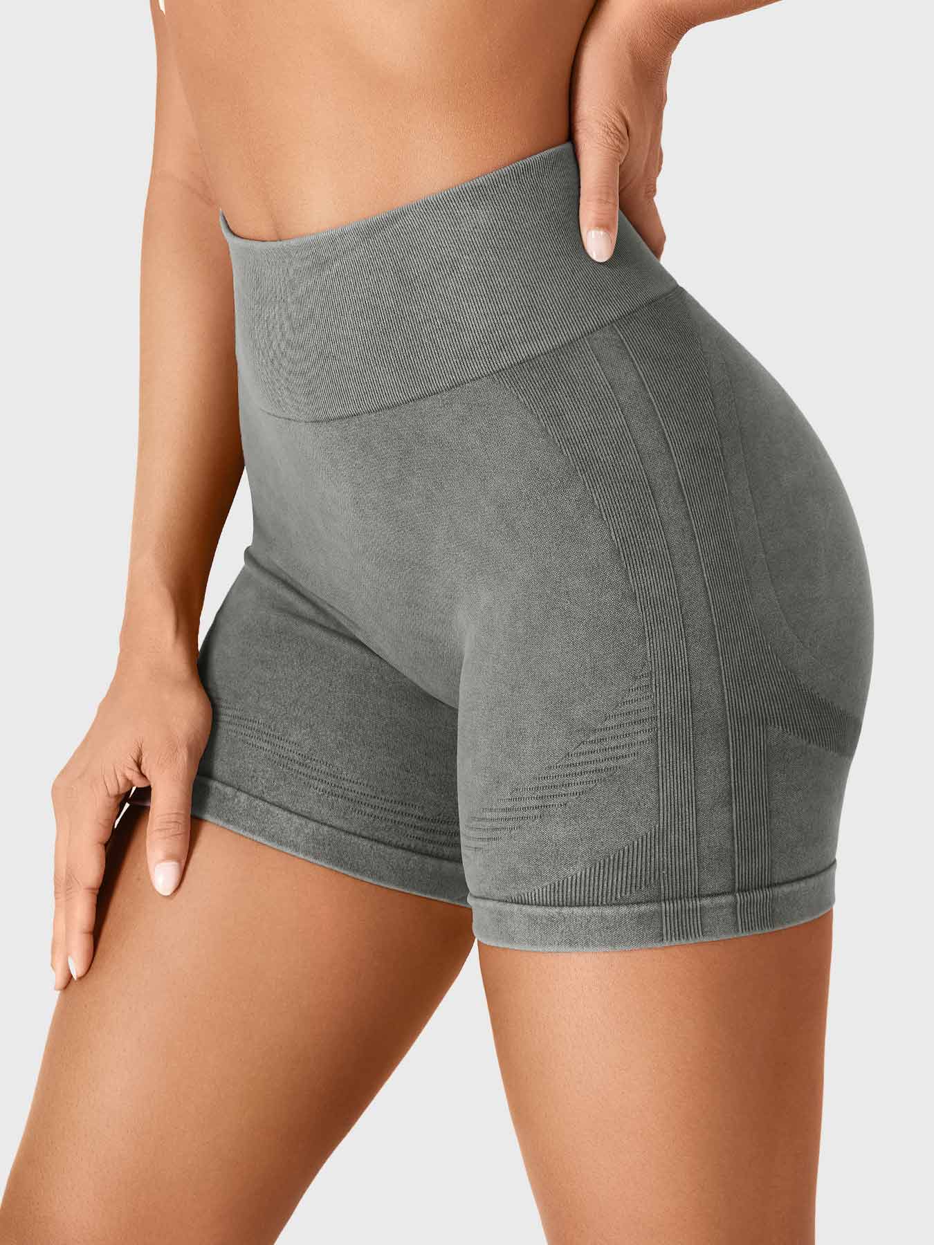 Yeoreo Lilliean Faux Denim Seamless Shorts