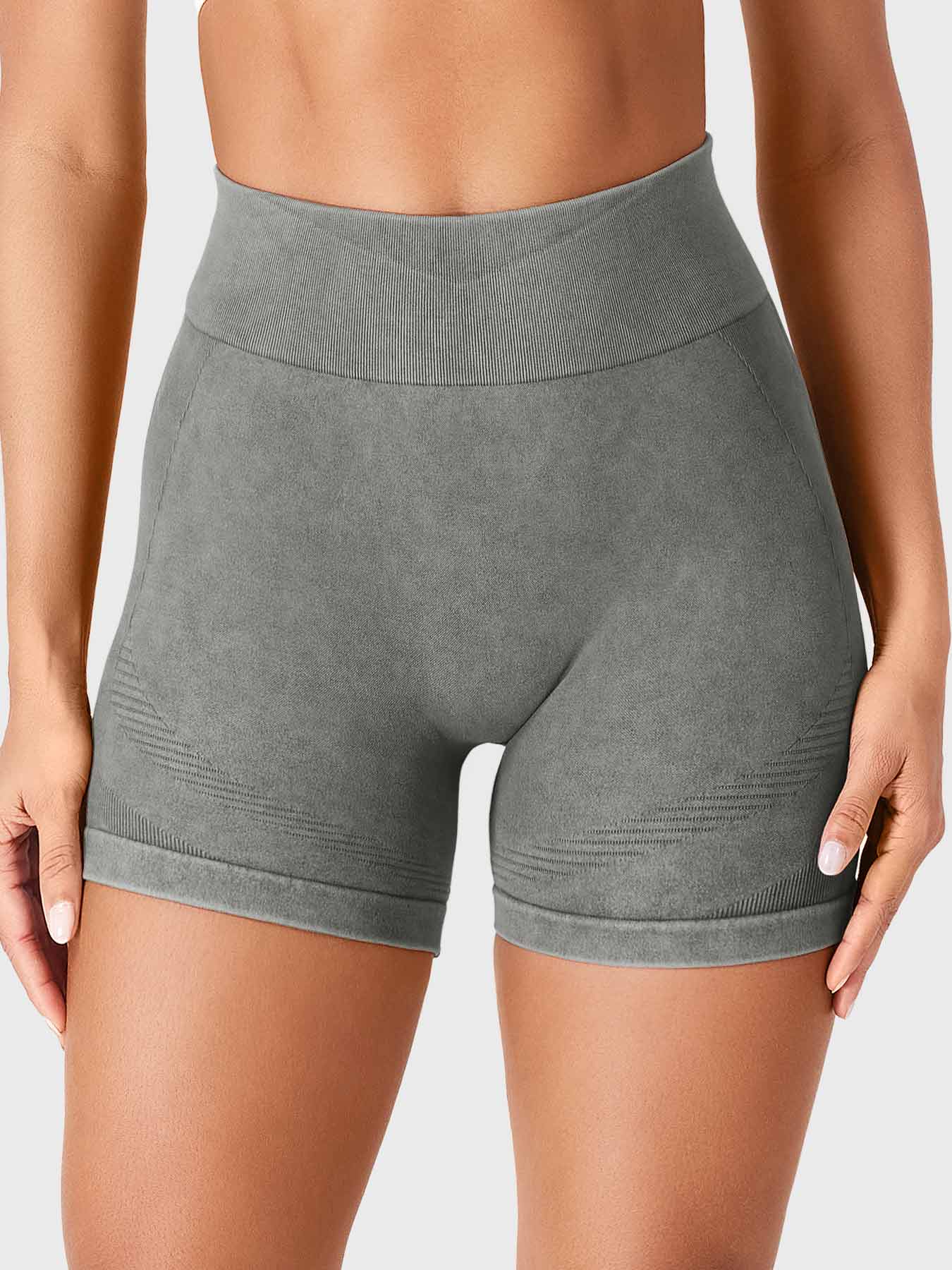 Yeoreo Lilliean Faux Denim Seamless Shorts