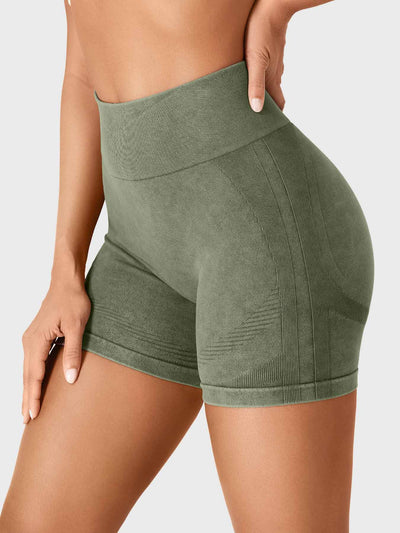 Yeoreo Lilliean Faux Denim Seamless Shorts