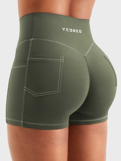 Yeoreo Bernicy 3.6" Faux Denim Shorts