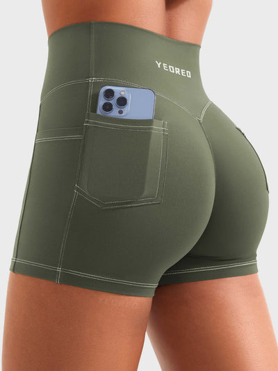 Yeoreo Bernicy 3.6" Faux Denim Shorts