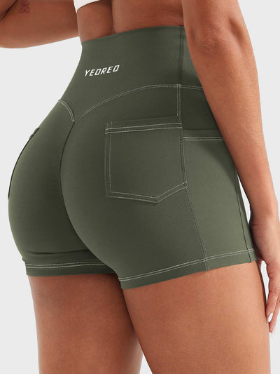 Yeoreo Bernicy 3.6" Faux Denim Shorts