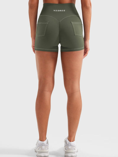 Yeoreo Bernicy 3.6" Faux Denim Shorts