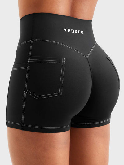 Yeoreo Bernicy 3.6" Faux Denim Shorts