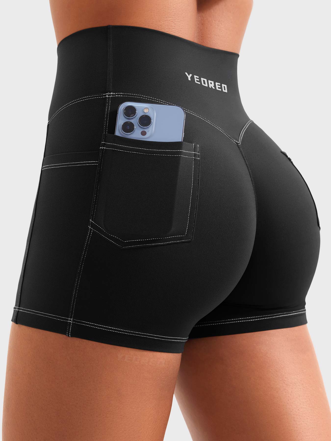 Yeoreo Bernicy 3.6" Faux Denim Shorts