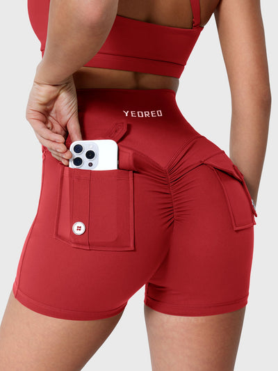 Yeoreo V-waistband Charm 3.6" Shorts