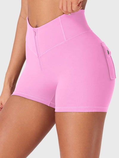 Yeoreo Charloty Zip Front CoreFlex Shorts