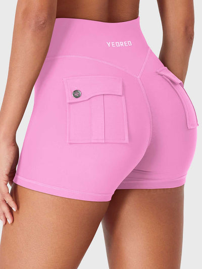 Yeoreo Charloty Zip Front CoreFlex Shorts