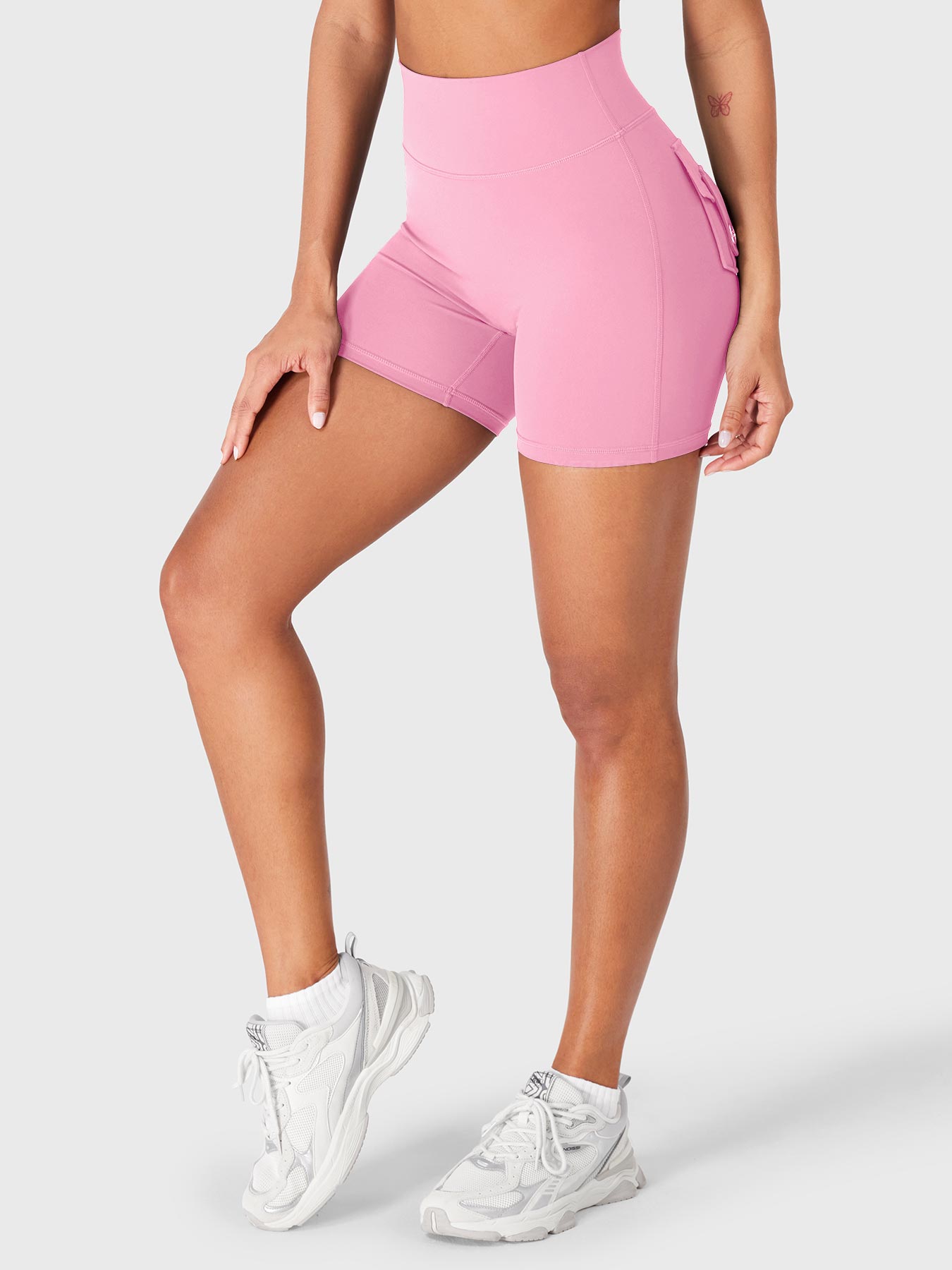 Yeoreo High Waist Charm 4.5" Shorts