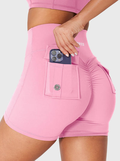 Yeoreo High Waist Charm 4.5" Shorts