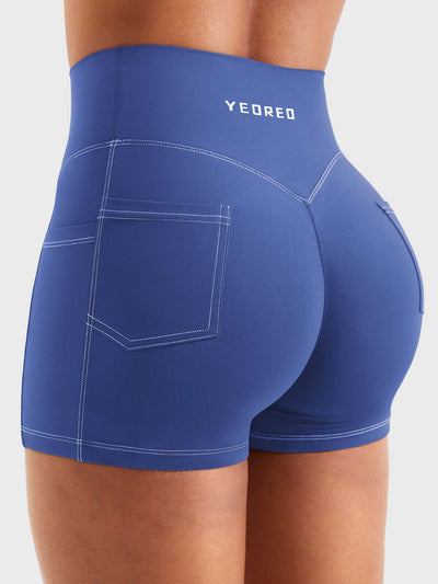 Yeoreo Bernicy 3.6" Faux Denim Shorts