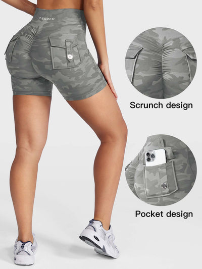 Yeoreo Charm Camouflage Shorts