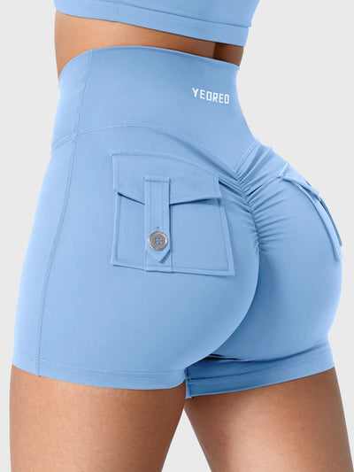 Yeoreo V-waistband Charm 3.6" Shorts