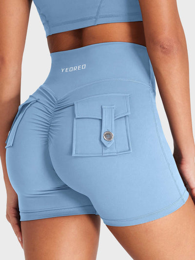 Yeoreo High Waist Charm 4.5" Shorts