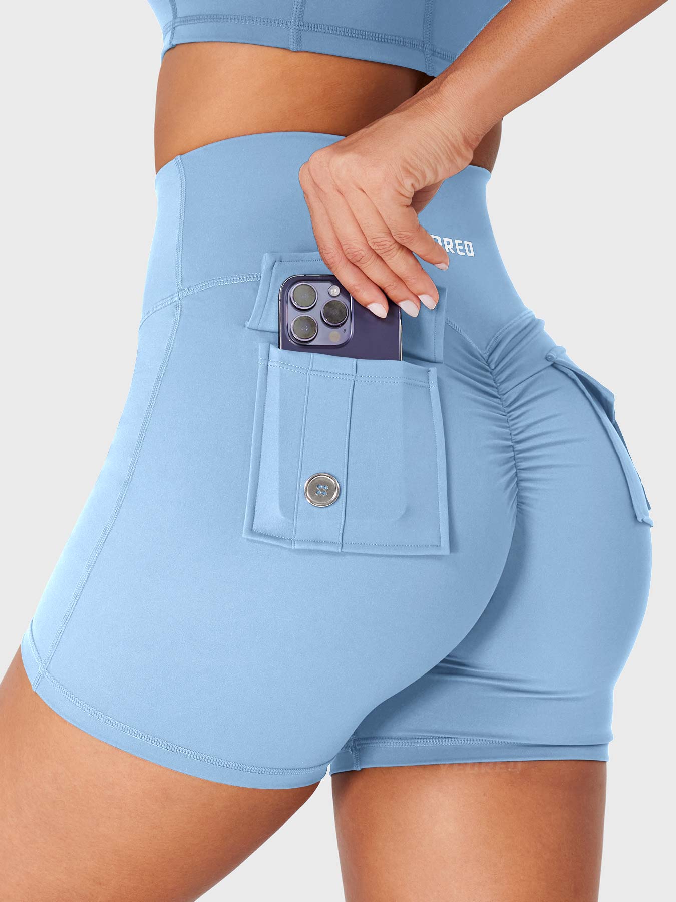 Yeoreo High Waist Charm 4.5" Shorts