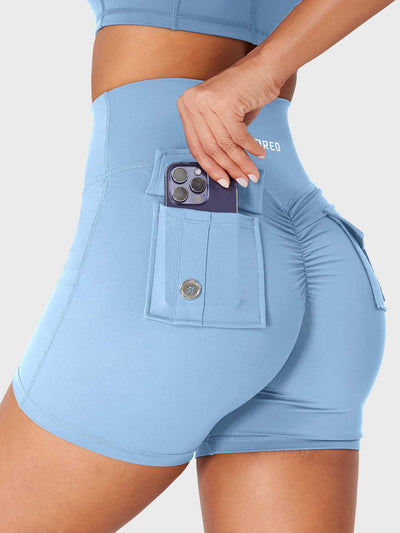 Yeoreo High Waist Charm 4.5" Shorts