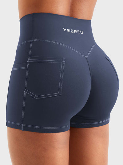 Yeoreo Bernicy 3.6" Faux Denim Shorts