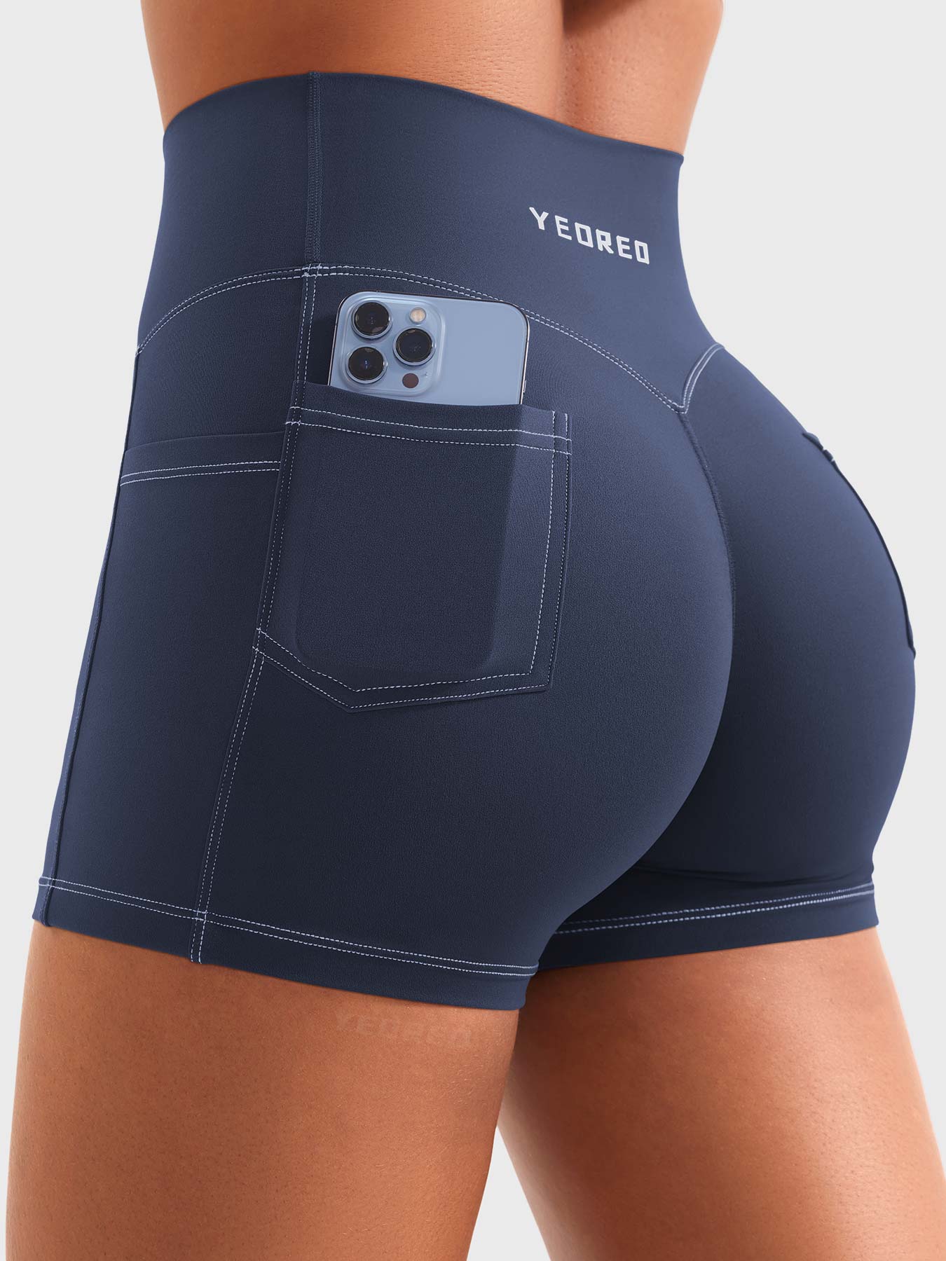 Yeoreo Bernicy 3.6" Faux Denim Shorts