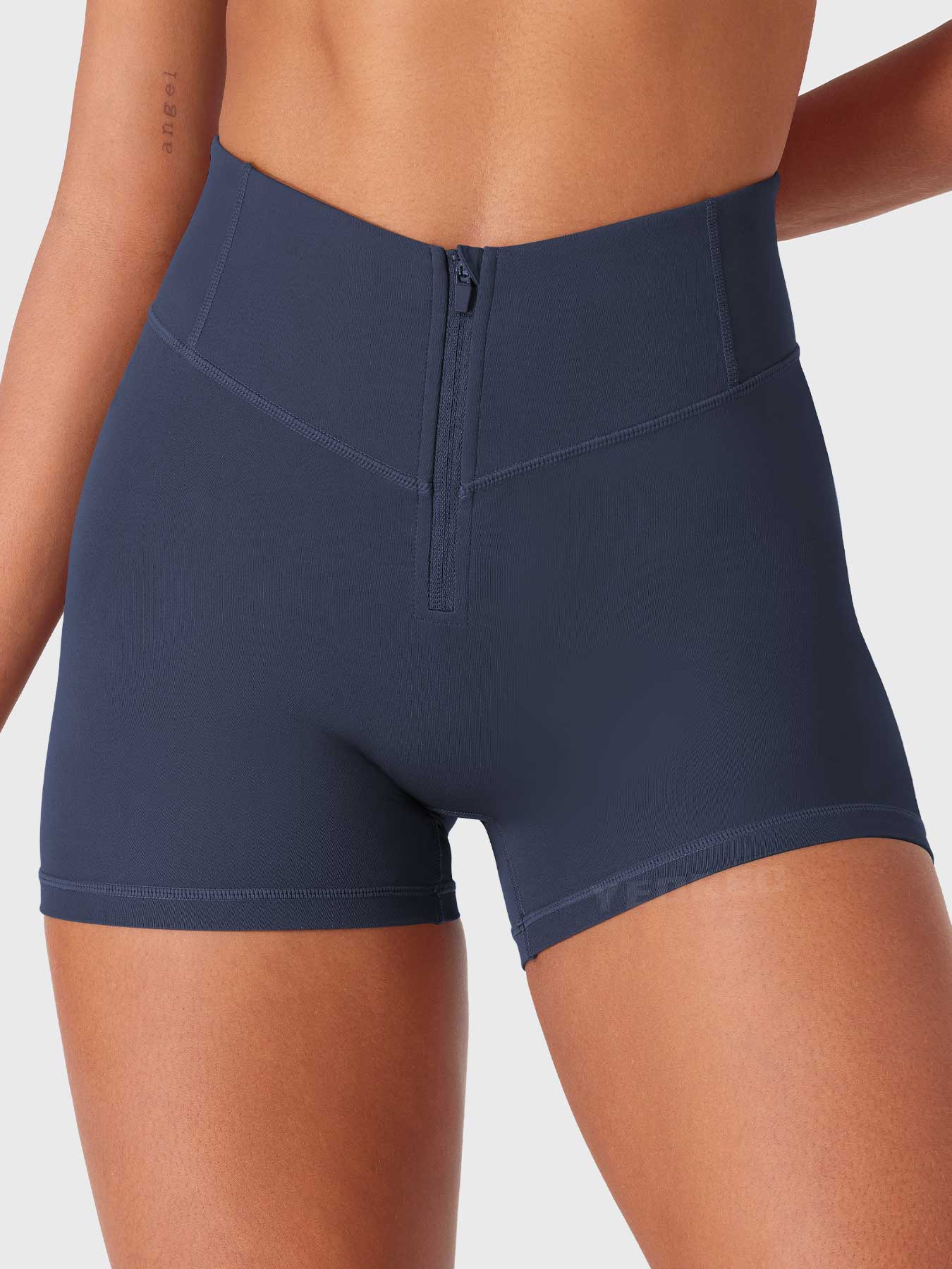 Yeoreo Charloty Zip Front CoreFlex Shorts