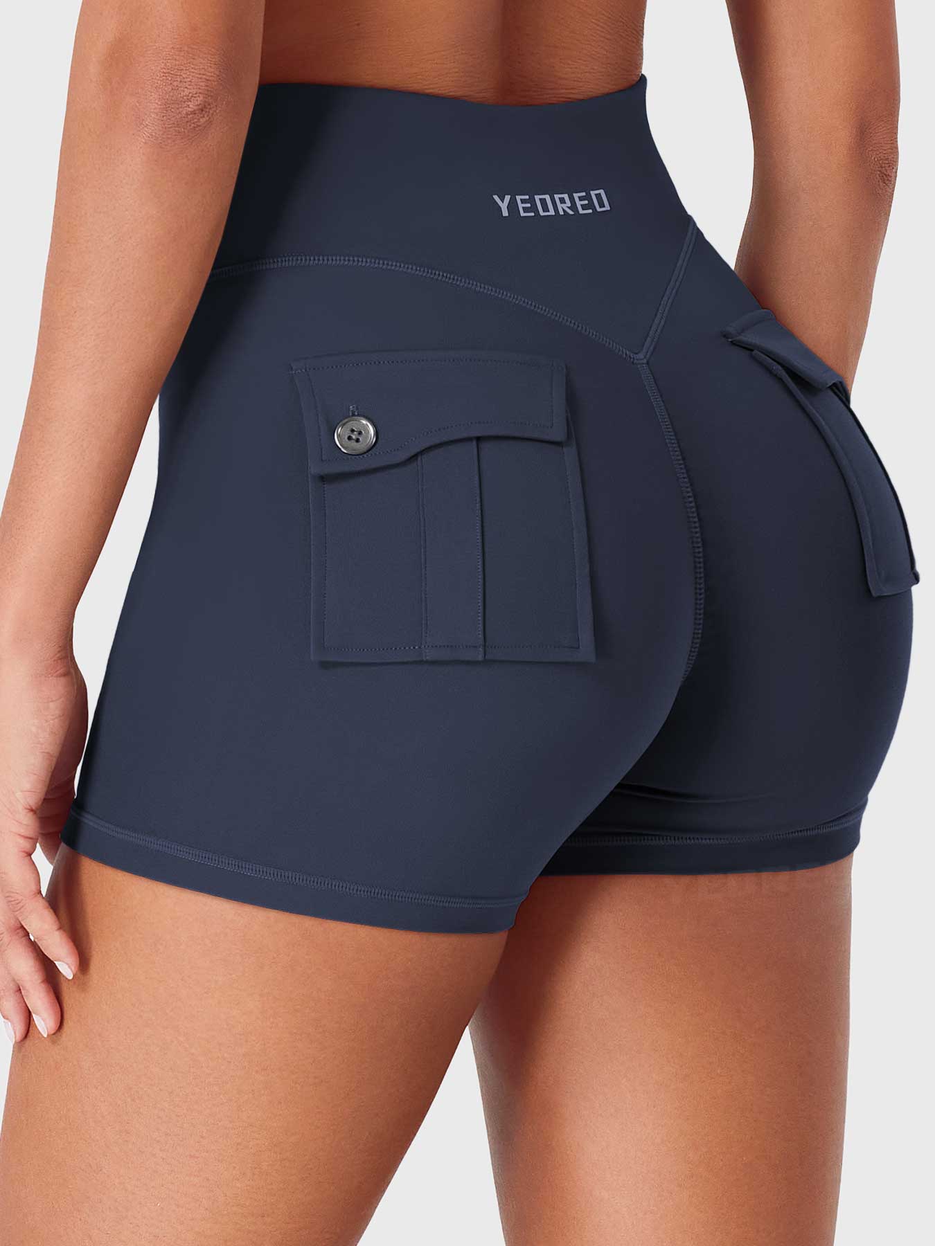 Yeoreo Charloty Zip Front CoreFlex Shorts