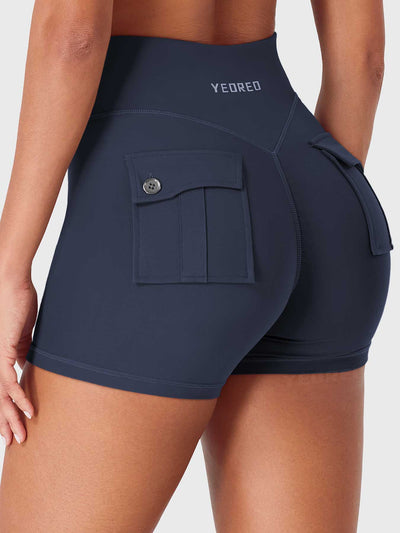 Yeoreo Charloty Zip Front CoreFlex Shorts