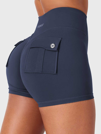Yeoreo Charloty Zip Front CoreFlex Shorts