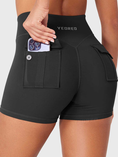 Yeoreo Charloty Zip Front CoreFlex Shorts