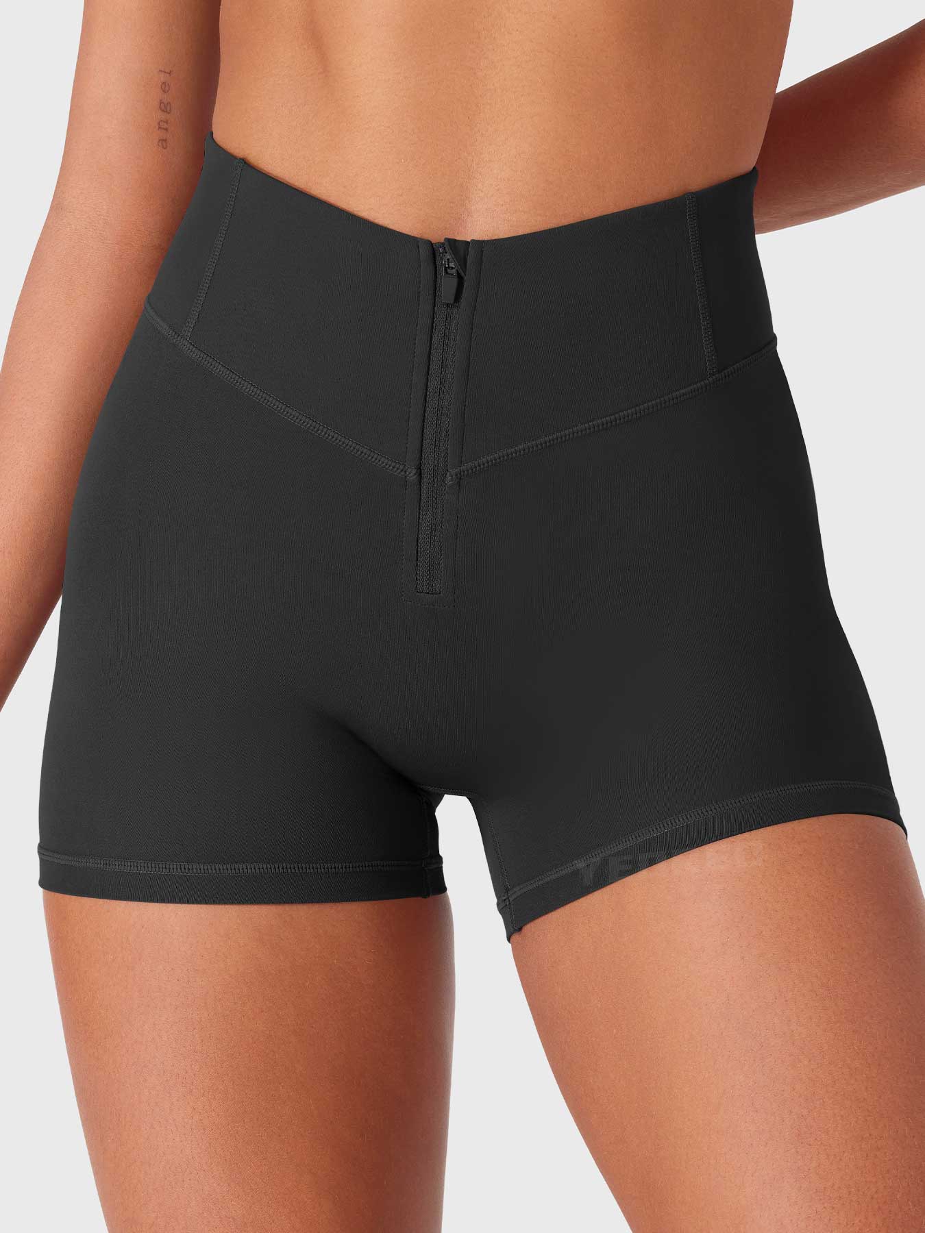 Yeoreo Charloty Zip Front CoreFlex Shorts