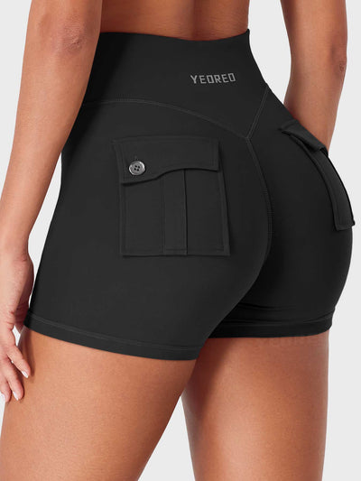 Yeoreo Charloty Zip Front CoreFlex Shorts