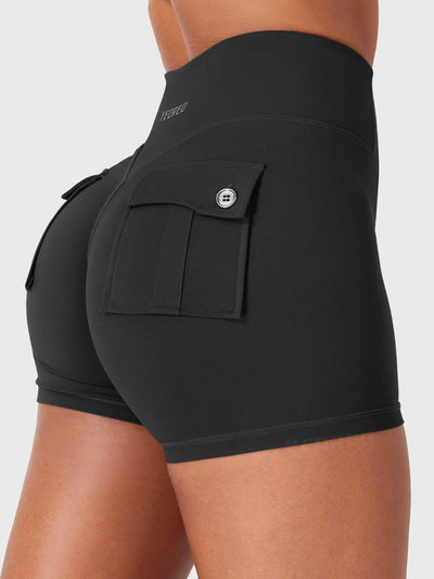 Yeoreo Charloty Zip Front CoreFlex Shorts