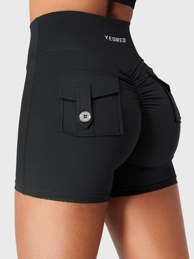 Yeoreo High Waist Charm 4.5" Shorts