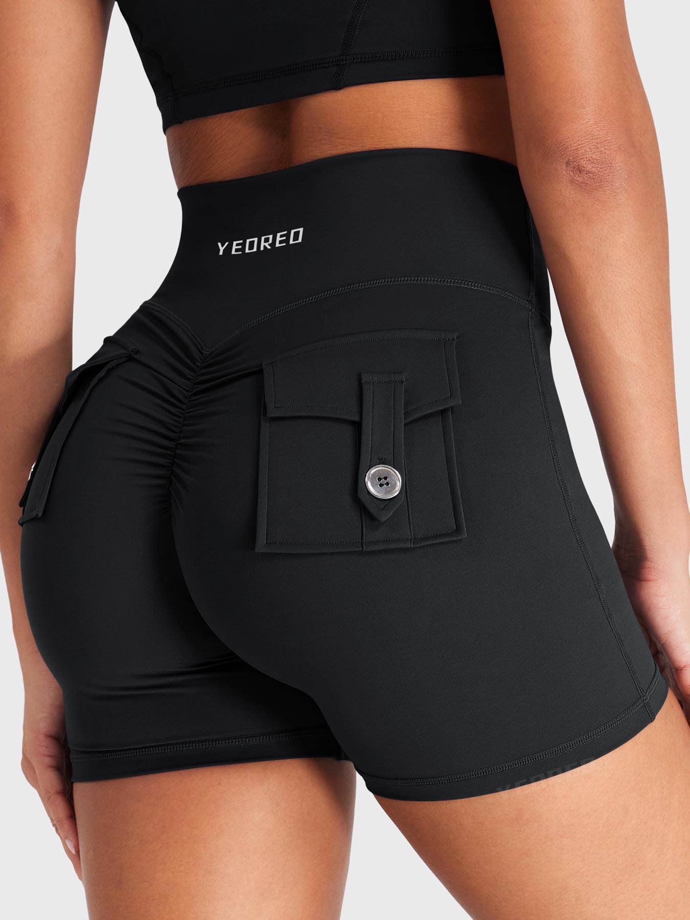 Yeoreo High Waist Charm 4.5" Shorts